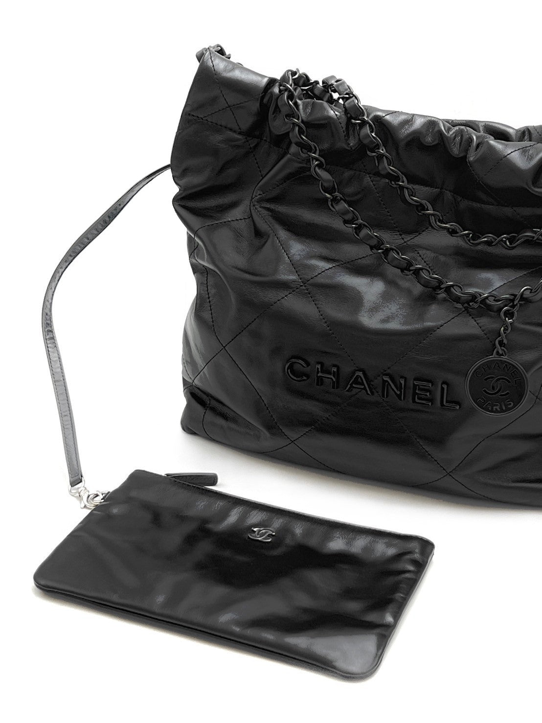 【二手商品】CHANEL 22 Bag - 小號so black