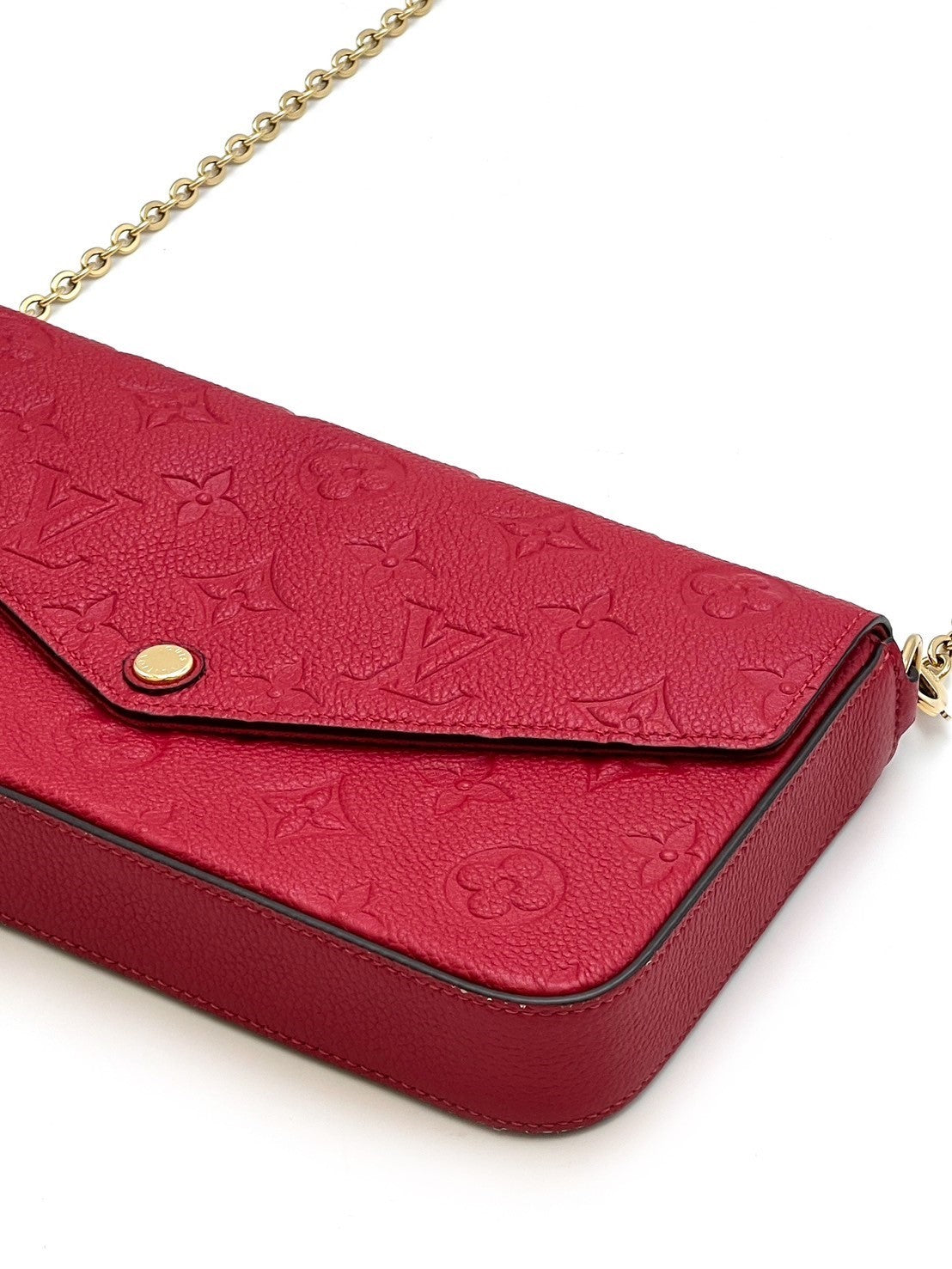 【二手商品】LOUIS VUITTON Felicle pochette 腋下包 - 紅