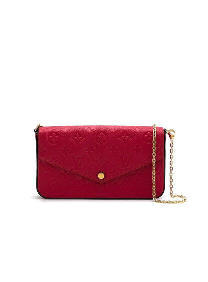 【二手商品】LOUIS VUITTON Felicle pochette 腋下包 - 紅