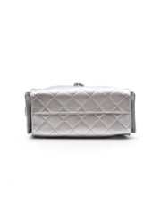 CHANEL 25 Mini Hobo Bag - Silver