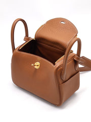 HERMES Mini Lindy - Gold with Gold Hardware