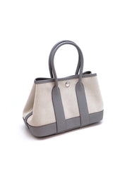 HERMES Mini Garden Party - Canvas / Bleu Glacier