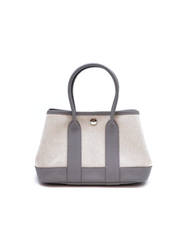 HERMES Mini Garden Party - Canvas / Bleu Glacier