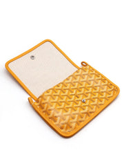 GOYARD Plumet Pocket Wallet - Yellow