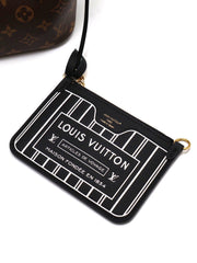 LOUIS VUITTON Neverfull Bandoulière Inside Out BB – Black/Monogram
