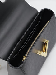LOUIS VUITTON Twist MM - Black with Gold Hardware