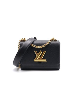 LOUIS VUITTON Twist PM - Black with Gold Hardware