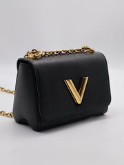 LOUIS VUITTON Twist PM - Black with Gold Hardware