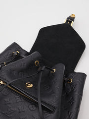 LOUIS VUITTON Montsouris Empreinte Backpack - Black