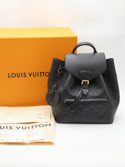 LOUIS VUITTON Montsouris Empreinte Backpack - Black