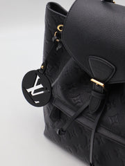 LOUIS VUITTON Montsouris Empreinte Backpack - Black