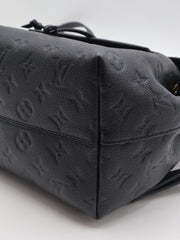 LOUIS VUITTON Montsouris Empreinte Backpack - Black
