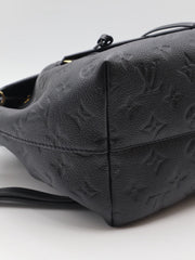 LOUIS VUITTON Montsouris Empreinte Backpack - Black