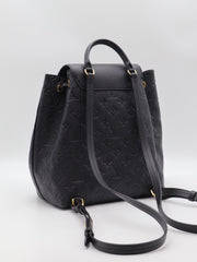 LOUIS VUITTON Montsouris Empreinte Backpack - Black