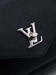 LOUIS VUITTON Mylockme Crossbody - Black with Silver Hardware