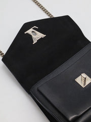 LOUIS VUITTON Mylockme Crossbody - Black with Silver Hardware