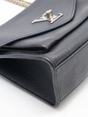 LOUIS VUITTON Mylockme Crossbody - Black with Silver Hardware