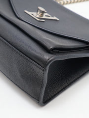 LOUIS VUITTON Mylockme Crossbody - Black with Silver Hardware