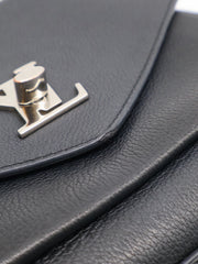 LOUIS VUITTON Mylockme Crossbody - Black with Silver Hardware