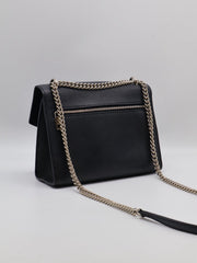 LOUIS VUITTON Mylockme Crossbody - Black with Silver Hardware