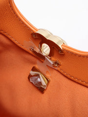 CHANEL 23A 31 Mini Bag - Orange with Gold Hardware