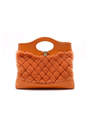 CHANEL 23A 31 Mini Bag - Orange with Gold Hardware