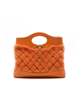CHANEL 23A 31 Mini Bag - Orange with Gold Hardware