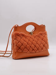 CHANEL 23A 31 Mini Bag - Orange with Gold Hardware