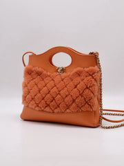 CHANEL 23A 31 Mini Bag - Orange with Gold Hardware