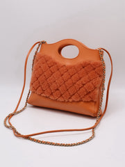 CHANEL 23A 31 Mini Bag - Orange with Gold Hardware