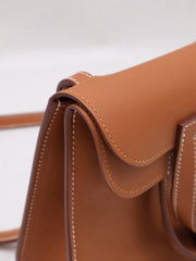 HERMES Halzan Mini - Gold with Gold Hardware [K]