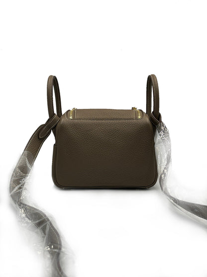 HERMES Mini lindy - 灰金