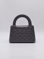 CHANEL Mini Kelly - Dark Grey with Gold Hardware