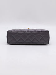 CHANEL Mini Kelly - Dark Grey with Gold Hardware