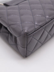 CHANEL Mini Kelly - Dark Grey with Gold Hardware