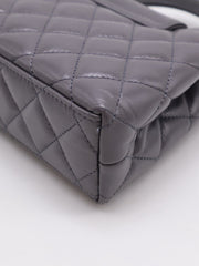 CHANEL Mini Kelly - Dark Grey with Gold Hardware