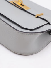 HERMES Jypsiere Mini - Bleu Glacier with Gold Hardware [W]