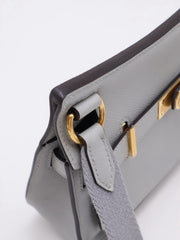 HERMES Jypsiere Mini - Bleu Glacier with Gold Hardware [W]