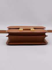 HERMES Mini Constance 19 - Gold with Gold Hardware [Z]