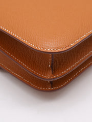 HERMES Mini Constance 19 - Gold with Gold Hardware [Z]