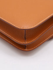 HERMES Mini Constance 19 - Gold with Gold Hardware [Z]