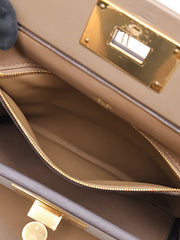 HERMES Mini 24/24 - Beige De Weimar with Gold Hardware [Z]