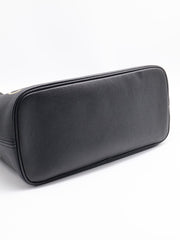 LOUIS VUITTON Neverfull MM - Black/Beige