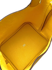 HERMES Picotin 18 - Sun with Palladium Hardware