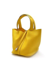 HERMES Picotin 18 - Sun with Palladium Hardware