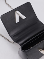 LOUIS VUITTON Twist PM - Black with Silver Hardware