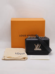 LOUIS VUITTON Twist PM - Black with Silver Hardware