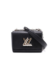 LOUIS VUITTON Twist PM - Black with Silver Hardware