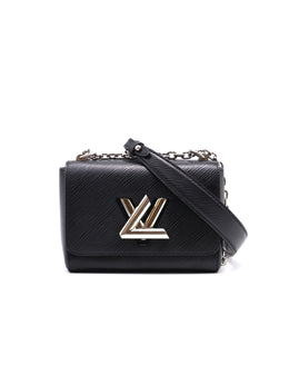 LOUIS VUITTON Twist PM - Black with Silver Hardware