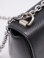 LOUIS VUITTON Twist PM - Black with Silver Hardware
